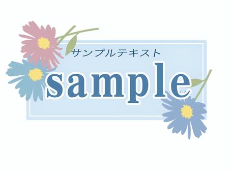 쿠스미 컬러 세련된 프레임 프레임 꽃, JPG 및 PNG 쿠스미 컬러 세련된 프레임 프레임 꽃, 슬프게 컬러, 하늘색, 녹색, JPG 및 PNG