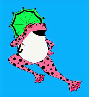 Umbrella Frog 6, , JPG