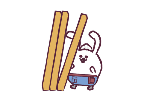 傾く 木材,木,傾く,働く,労働,仕事,スタッフ,従業員,ヘルメット,土木のイラスト素材