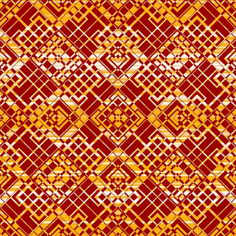 テクスチャ　光の格子 幾何学,パターン,デザイン,赤,黄色,美術,芸術,図形,対称,連続のイラスト素材