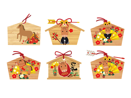 2026年の年賀状素材