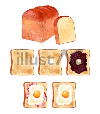 食パンとトースト