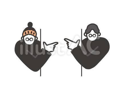 指さす眼鏡の女性と男性