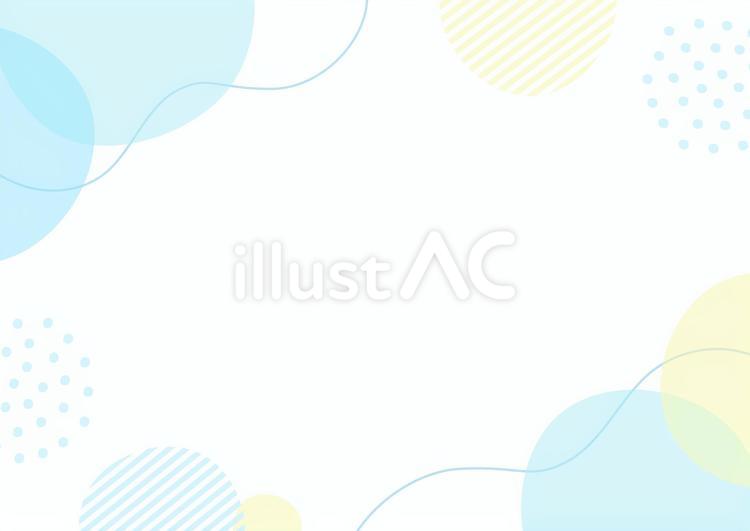 夏のデザインフレーム、手描きの夏の背景 夏,背景,フレームのイラスト素材