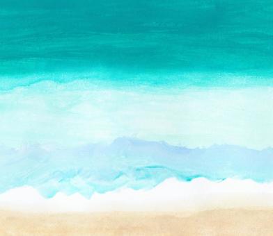 Background Watercolor, sea, background, wallpaper, JPG