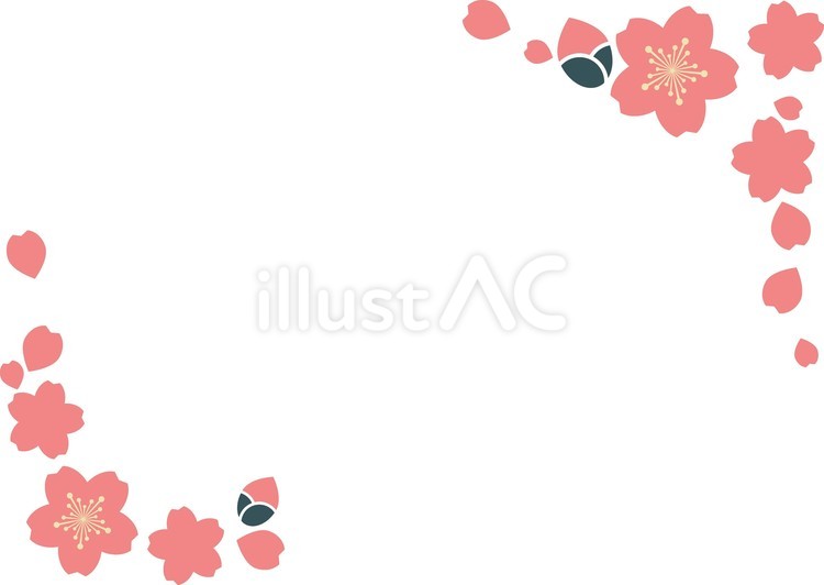 桜の背景 ピンク,背景,壁紙のイラスト素材