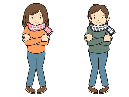 Illustration, cold, coldness, vector, 