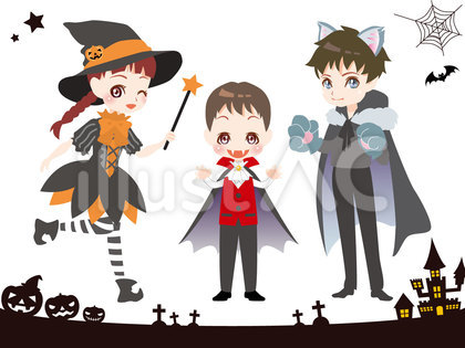 ハロウィンコスプレ