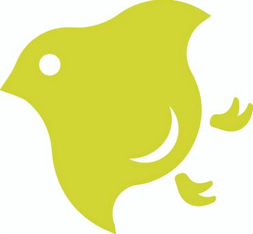 【和風イラスト】千鳥（ちどり）ふちなし 千鳥,鳥,マーク,アイコン,和風のイラスト素材