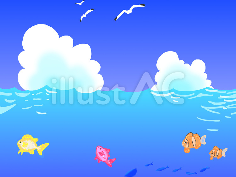 Free Vectors | Sea background