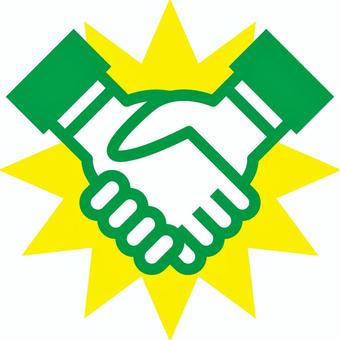 Handshake _ Business_Icon _ Green, , JPG, PNG and AI