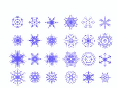 雪の結晶 2 雪の結晶 2 雪,冬,背景のイラスト素材