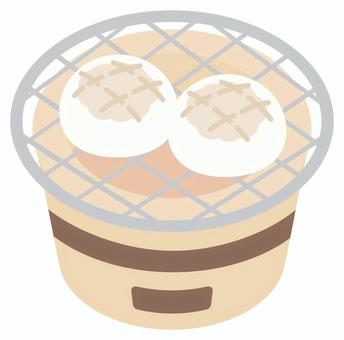 七輪と餅、お餅、冬・お正月の食べ物 七輪と餅、お餅、冬・お正月の食べ物 お餅,正月,お正月,冬,食べ物,餅,おもち,もち,丸餅,焼き餅のイラスト素材