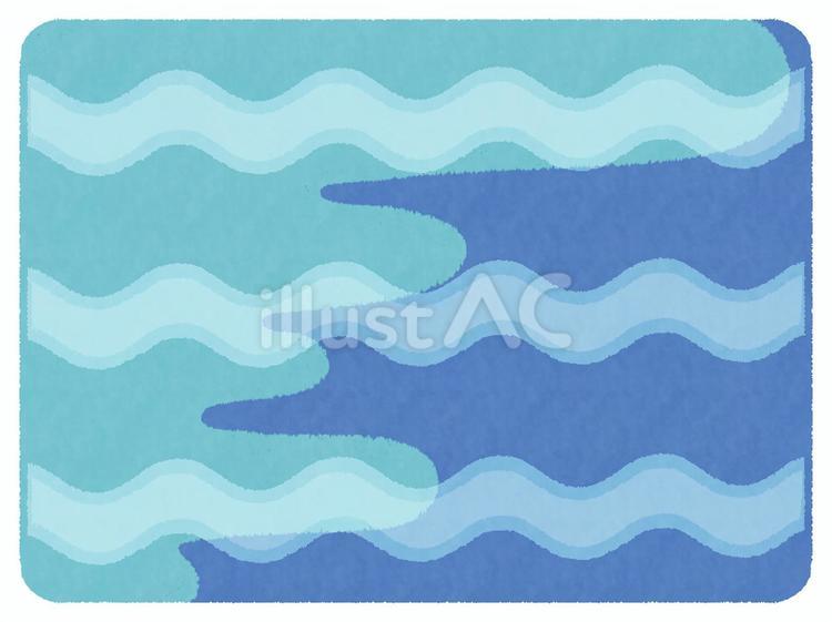 青潮 青潮,海,自然現象のイラスト素材