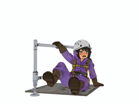 Illustration, incidente, per prevenire, luogo, 