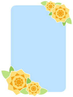 感謝のメッセージ枠・父の日風フレーム フレーム,背景,飾り枠,父の日,感謝,お父さん,縦,贈り物,プレゼント,ギフトのイラスト素材