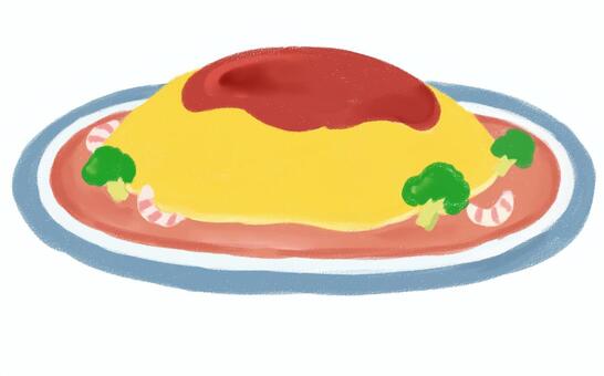 Broccoli and shrimp omelet, JPG and PNG Broccoli and shrimp omelet, , JPG and PNG