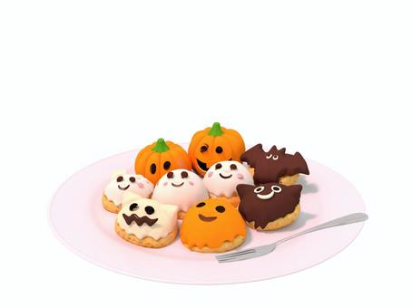 秋のハロウィンのハロウィンケーキのお菓子 秋のハロウィンのハロウィンケーキのお菓子 ハロウィン,ハロウィーン,ハロウイン,ケーキ,パンプキン,スィーツ,スイーツ,お化け,モンスター,カボチャのイラスト素材