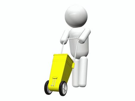 ラインカーで線を引く人 ラインカー,ラインパウダー,グラウンド,学校,体育,線引き,スポーツ,人物,運動会のイラスト素材