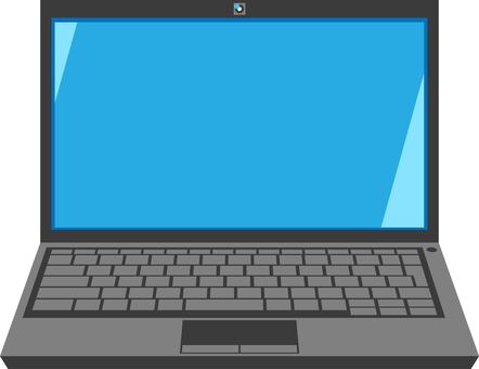 ノートパソコン ノートパソコン,パソコン,コンピュータ,ノートpc,pc,電化製品,画面,スクリーン,デスクトップ,家電のイラスト素材