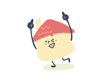 お家（指差し） 家,指差し,おすすめ,チェック,注目,戸建て,建物,家屋,一軒家,優しいのイラスト素材