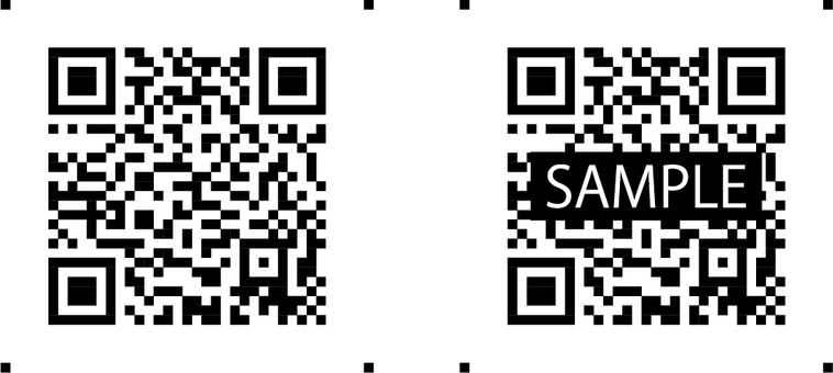 サンプルQRコードe サンプルQRコードe qrコード,qr,サンプル,広告,買い物,商品,値段,スーパー,コンビニ,価格のイラスト素材