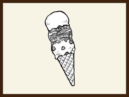 アイス リアル イラスト