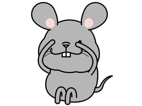 ネズミさん チラ見