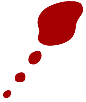 血痕　点々 血痕,血液,血,点々,血だまり,跡,赤い,鮮血,流血,出血のイラスト素材