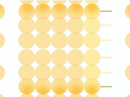 おだんご背景色なし おだんご,おもち,背景,壁紙,シンプル,おいしい,食べ物のイラスト素材