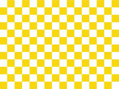 黄色格子背景素材 黄色,格子,チェック,背景,和柄,和,素材のイラスト素材