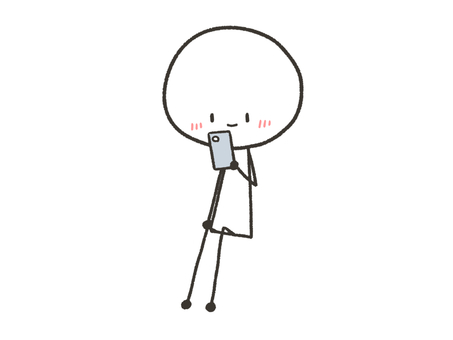 座ってスマホを見てる棒人間 座ってスマホを見てる棒人間 棒人間,人,人物,座る,待機,スマホ,スマートフォン,連絡,メール,通話のイラスト素材