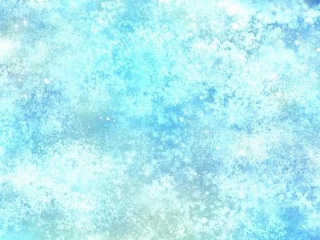 色彩の境界線【4】淡彩グリーン ヒーリング,癒し,清涼感,さわやか,ミントグリーン,空気感,透明感,静寂,ふんわり,水彩風のイラスト素材