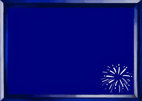 Picture frame fireworks, fireworks, frame, picture frame, JPG and EPS