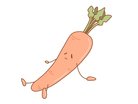 Illustration, food, vegetables, carrot, 