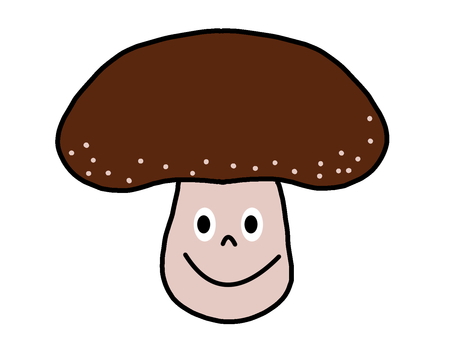 しいたけ 顔つき
