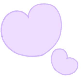 ハート紫(デフォルメ) ハート,ゆるい,手描き,フリーハンド,デフォルメ,シンプル,かわいい,手書き,ラフ,紫のイラスト素材