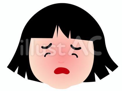 熱のある女の子