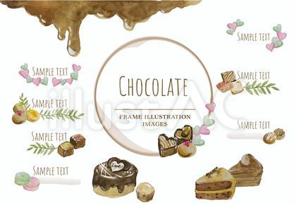 チョコレートフレームセット