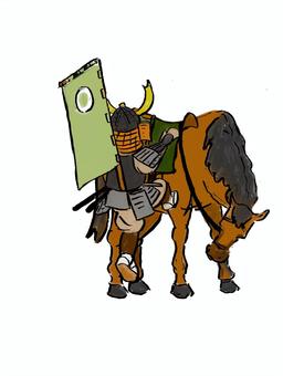 Illustration, generals, horse riding, battlefield, 