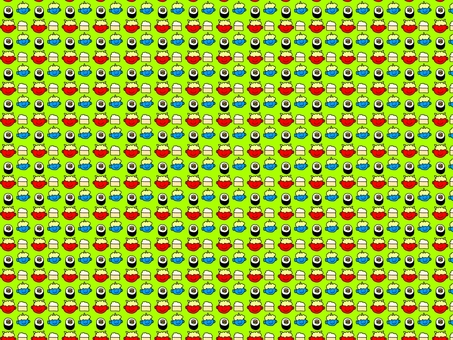 節分のパターン 節分,鬼,恵方巻き,大豆,食べ物,2月,行事,イベント,冬,パターンのイラスト素材