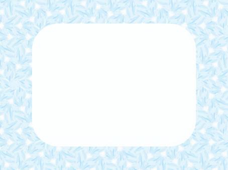 水色の幾何学模様の四角フレーム58 フレーム,幾何学,背景,枠,飾り枠,囲み枠,水色,四角,四角形,長方形のイラスト素材