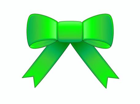 リボン16　緑