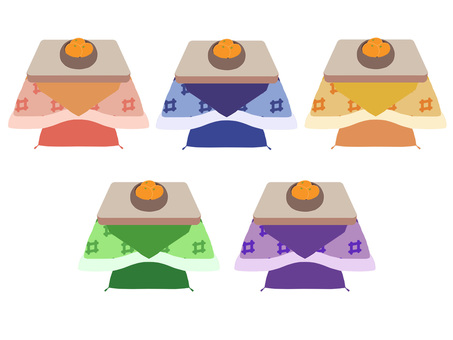 Kotatsu (5 colors set) without main line, Kotatsu (5 colors set) without main line, a kotatsu, pemanasan, elektronik konsumen,