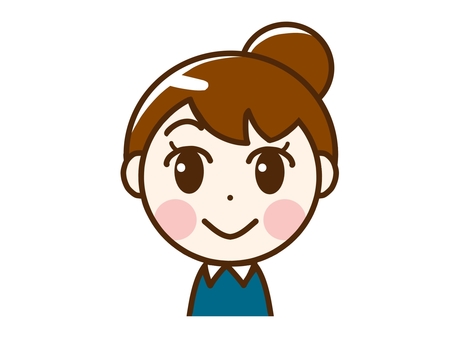 髮髻的女人 髮髻的女人