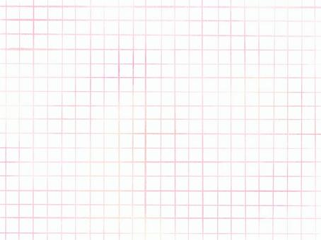 手描き方眼シート　ピンク 方眼紙,グリッド,手描き,背景,模様,線,枠,ノート,文具,シンプルのイラスト素材
