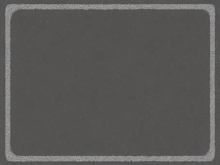 550.背景 黒板,チョーク,黒板風,チョーク風,フレーム,枠,シンプルフレーム,ボード,黒,グレーのイラスト素材