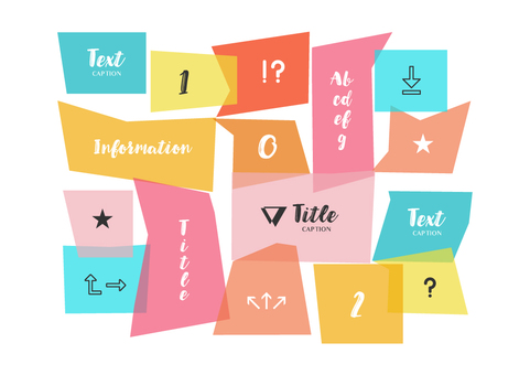 Illustration, headline, title, simple, 