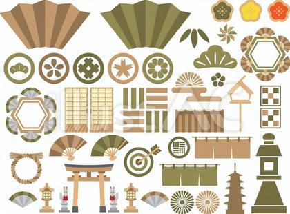 和風素材セット