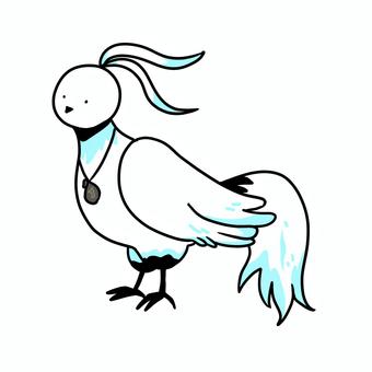 カラドリオス／カラドリウス カラドリオス,カラドリウス,神話,伝説,ローマ神話,中世ヨーロッパ,神鳥,rpgのイラスト素材